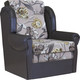 Кресло-кровать Шарм-Дизайн Классика М велюр цветы