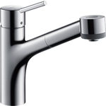 Смеситель для кухни Hansgrohe Talis S с выдвижным изливом, хром (32841000)