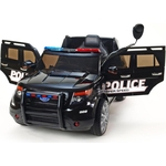 Детский электромобиль CHIEN TI Ford Explorer Police 12V 2.4G черный - CH9935-B