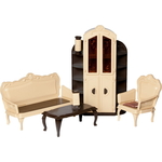 Кукольная мебель Огонек Набор для гостиной "Коллекция" (С-1299)