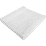 Полотенце махровое Bravat Soft Me Large белое, вышивка 1+0 (GM5512)