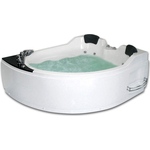 Акриловая ванна Gemy 170x135 с гидромассажем (G9086 B R)