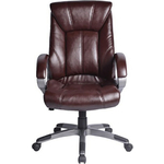 Кресло офисное Brabix Maestro EX-506 экокожа, коричневое, (530878)