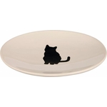 Миска TRIXIE керамическая с рисунком Кошка 18х15см для кошек (24490)