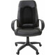 Кресло офисное Brabix Strike EX-525 экокожа черная, ткань черная TW (531381)