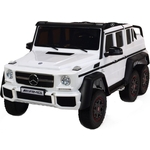 Детский электромобиль Aibeila Mercedes Benz G63 6x6 4WD - ABL1801-WHITE