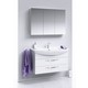 Мебель для ванной Aqwella Аллегро 105x50 два ящика, белая