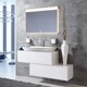 Мебель для ванной Aqwella Genesis 100x40 белая