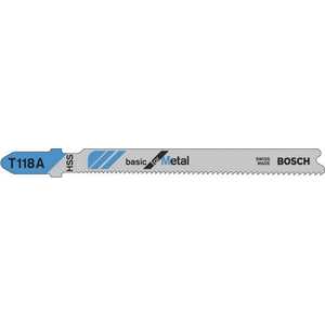 Пилки для лобзика Bosch 92мм 25шт T118A Basic for Metal (2.608.638.470)
