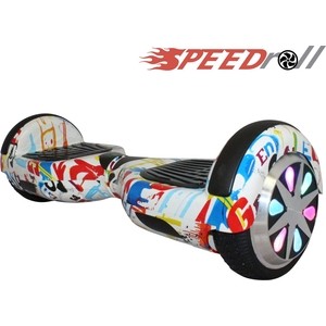 

Гироскутер SpeedRoll Premium Smart LED NEW Граффити, Premium Smart LED NEW Граффити