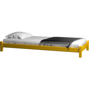 Кровать Arsko Ида желтая - 80x190 от Техпорт