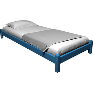 Кровать Anderson Ида голубая - 80x190 - фото 1