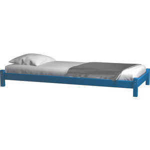 Кровать Anderson Ида голубая - 80x190 - фото 2