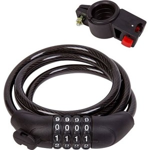 

Велосипедный замок STG трос 102-705-В стальной (8х120 см) кодовый, трос 102-705-В стальной (8х120 см) кодовый