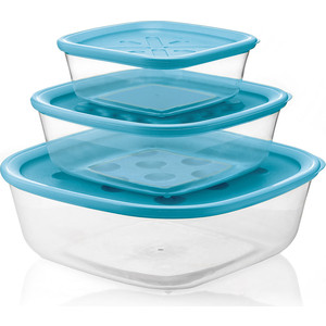 

Набор из 3 контейнеров для продуктов Guzzini Forme Casa (218852134), Forme Casa (218852134)
