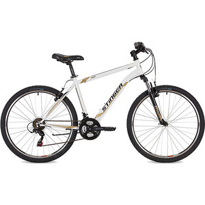 

Велосипед Stinger 26'' Caiman 16'' белый, 26" Caiman 16" белый