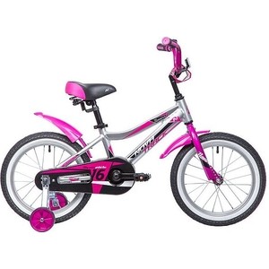 

Велосипед 2-х колесный NOVATRACK 16'' NOVARA алюм. серебристый 165ANOVARA.CP9, 16" NOVARA алюм. серебристый 165ANOVARA.CP9