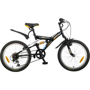 

Велосипед 2-х колесный NOVATRACK 20'' DART черный Shimano 085338 20SS6V.DART.BK5, 20" DART черный Shimano 085338 20SS6V.DART.BK5
