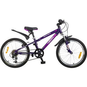

Велосипед 2-х колесный NOVATRACK 20'' NEON фиолетовый 085333 20AH6V.NEON.VL5, 20" NEON фиолетовый 085333 20AH6V.NEON.VL5