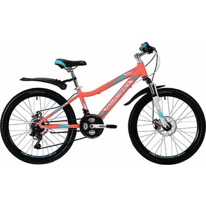 

Велосипед 2-х колесный NOVATRACK 24'' NOVARA 13'' коралловый 24AHD.NOVARA.13CRL9, 24" NOVARA 13" коралловый 24AHD.NOVARA.13CRL9