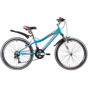 

Велосипед 2-х колесный NOVATRACK 24'' NOVARA 11'' аквамарин 24AHV.NOVARA.11BL9, 24" NOVARA 11" аквамарин 24AHV.NOVARA.11BL9