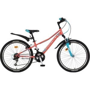 

Велосипед 2-х колесный NOVATRACK 24'' VALIANT сталь.рама 10'' коралловый 24SH18V.VALIANT.10CRL8, 24" VALIANT сталь.рама 10" коралловый 24SH18V.VALIANT.10CRL8