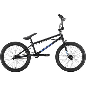 Велосипед Stark Madness BMX 3 (2022) черный/голубой