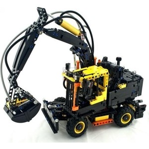 фото Конструктор lepin 20023 экскаватор volvo ew 160e - technic 42053