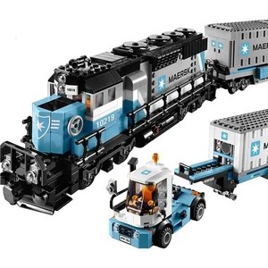 

Конструктор Lepin 21006 Грузовой Поезд Маерск - Technic 10219, 21006 Грузовой Поезд Маерск - Technic 10219