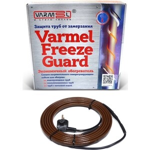 фото Комплект для обогрева труб varmel freeze guard 30vfgr2-cp-20 м нагревательная секция (комплект канализационный)