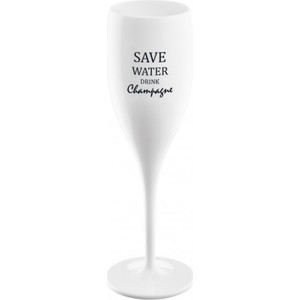 фото Бокал для шампанского 100 мл save water drink champagne koziol (3436525)