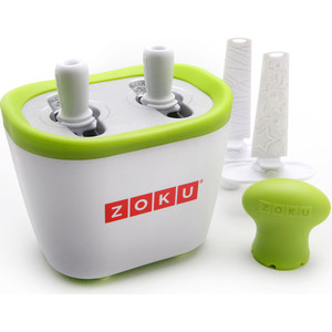 фото Набор для приготовления мороженого zoku duo quick pop maker (zk107-bl)