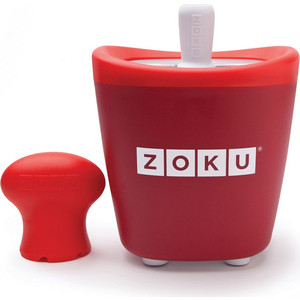 фото Набор для приготовления мороженого zoku single quick pop maker (zk110-rd)