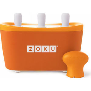 фото Набор для приготовления мороженого zoku triple quick pop maker (zk101-or)