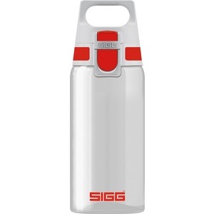 Бутылка для воды 0.5 л Sigg Total Clear One (8692.70) бело-красная