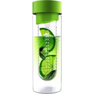 Бутылка для воды 0.48 л Asobu Flavour it (SWG11 lime-silver) зеленая