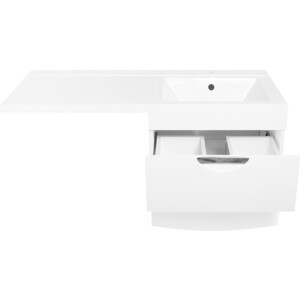 фото Мебель для ванной style line жасмин-2 люкс 57 (120r) под стиральную машину, белая