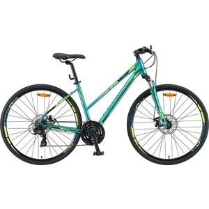 фото Велосипед stels cross 130 md lady 28'' v010 (2019) 15.5'' зеленый