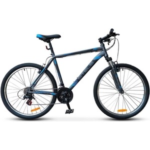 

Велосипед Stels Navigator 500 V 26'' V020 (2018) 16'' Антрацитовый/синий, Navigator 500 V 26" V020 (2018) 16" Антрацитовый/синий