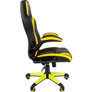 фото Офисное кресло  chairman game 15 экопремиум черный/желтый