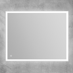 фото Зеркало belbagno spc 100 с подсветкой, сенсорный выключатель (spc-grt-1000-800-led-tch)