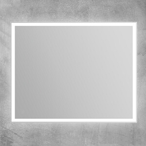 фото Зеркало belbagno spc 100 с подсветкой, кнопочный выключатель (spc-grt-1000-800-led-btn)