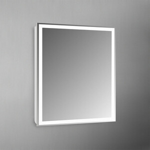 фото Зеркало belbagno spc-grt 60 с подсветкой, кнопочный выключатель (spc-grt-600-600-led-btn)