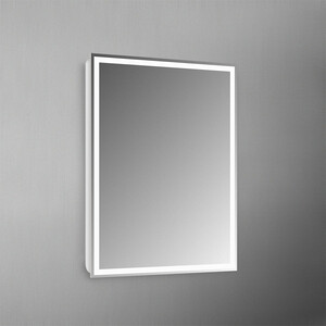 фото Зеркало belbagno spc 80 с подсветкой, кнопочный выключатель (spc-grt-600-800-led-btn)