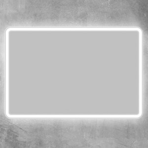 фото Зеркало belbagno spc 120 с подсветкой, кнопочный выключатель (spc-mar-1200-800-led-btn)