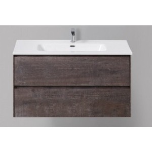 фото Тумба с раковиной belbagno pietra 101.5x46 stone (pietra-1000-2c-so-pt, bb1000etl)