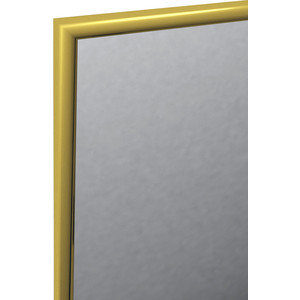 Зеркало настенное в раме Мебелик Сельетта-5 глянец золото 150х50х9 от Техпорт