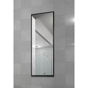 Зеркало настенное в раме Мебелик Сельетта-6 глянец черный 110х40х9 от Техпорт