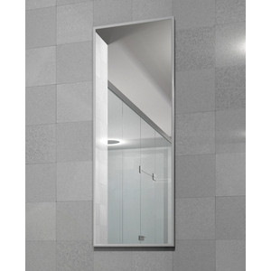 Зеркало настенное в раме Мебелик Сельетта-6 глянец белый 110х40х9 от Техпорт