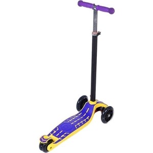 

Самокат 3-х колесный BabyHit MAXI YELLOW VIOLET желтый с фиолетовым, MAXI YELLOW VIOLET желтый с фиолетовым